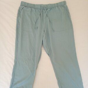 Croft & Barrow Light Blue 100% Lyocell Pants with Draw String